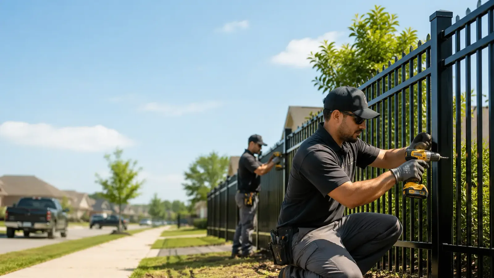Metal Fence Installation in Toledo, OH